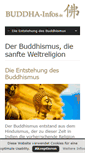 Mobile Screenshot of buddha-infos.de